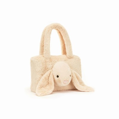 Jellycat Smudge Rabbit Tote Bolsa | CSBI-43905